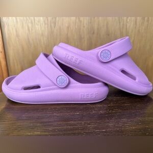 Reef Rio Slides Kids' Vibrant Pink Sandals Size 9